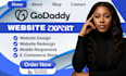godaddy website redesign godaddy website design, develop godaddy website