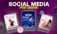 design creative social media posters