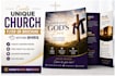 create unique church flyer or brochure within 8hrs