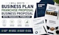write business plan franchise proposal business proposal with financial forecast