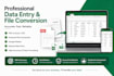 convert PDF to excel CSV or google sheets with high accuracy