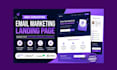design a high converting email marketing landing page