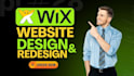 design or redesign wix website wix online store