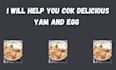 cook delicious yam and egg