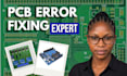 fix errors in your pcb schematic, correct circuit design, and pcb redesign