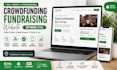 create crowdfunding fundraising donation website gofundme style website