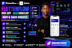 develop flutterflow web app adalo mobile app mvp flutter flow saas website