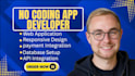 build a custom mobile app using bubble, adalo, or flutterflow no code