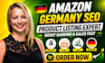 germany amazon store setup, german amazon SEO amazon product listing
