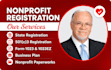 guide nonprofit registration and complete 501c3 approval process in 24hrs