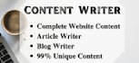 write high quality SEO friendly content and blog posts