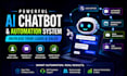 create ai chatbot, ai website,  ai web chatbot, chatbot automation, ai support