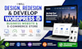 build wordpress website development, design or customize business website SEO