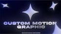 provide professional video editing and custom motion graphic