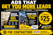 design high converting instagram ads for contractors
