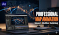 create map animation videos using geolayers 3 in after effects
