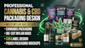 design weed mylar bags cannabis diecut mylar bag design cbd label design