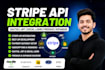 do stripe API integration, rest API, API development, payment gateway, oauth
