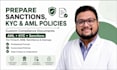 prepare sanctions, kyc and aml policies