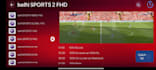 create a professional iptv app interface desig