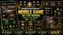 professional mobile game UI UX, menus, hud, and popups for ios and android