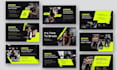 design powerpoint presentation, google slides pitch deck design pro canva design