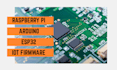 do custom raspberry pi iot projects, arduino and esp projects