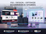 fix prestashop errors, design shopware 6 store, and customize jtl shop