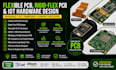design flexible pcb, rigid flex pcb, wearable and iot hardware design