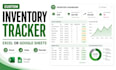 build a custom inventory tracker in excel or google sheets