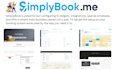 setup your simplybook booking system with integrations