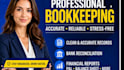do bookkeeping, financial reports and accounting services