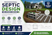 provide complete septic system design with drawings and calculations