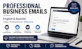 write professional business emails for clients and suppliers