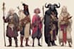 dnd character art and dnd character art