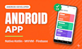 develop a professional android app in kotlin for you