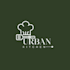 design luxury 3d restaurant logo with mockup
