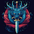 awesome rpg fantasy or sci fi logo
