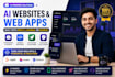 build ai website, using replit, lovable or base 44