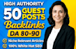 high da guest posting service on da 90 website with dofollow SEO backlinks