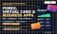 develop forex, virtual card and business mobile app for android and ios