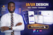 do web UI UX design, dashboard uiux, mobile app UI UX design on figma