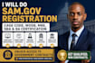 do sam gov registration, cage code, wosb, mbe, sba and 8a certification
