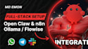 setup, fix, and automate open claw, n8n, ollama, and flowise on your vps