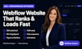 design and develop a responsive, SEO optimized webflow website