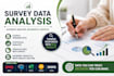 complete any survey data analysis project