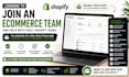 join your ecommerce team and help with daily tasks