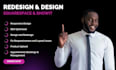 design squarespace website, design showit website, redesign squarespace, showit