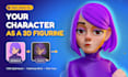 sculpt custom 3d printable character figurines and minis
