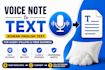 turn your voice notes into clean roman english text